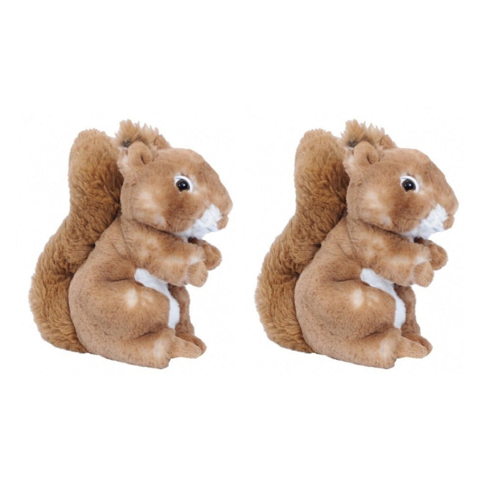 Alpaca mini knuffel sleutelhanger - pluche - 12 cm - wit