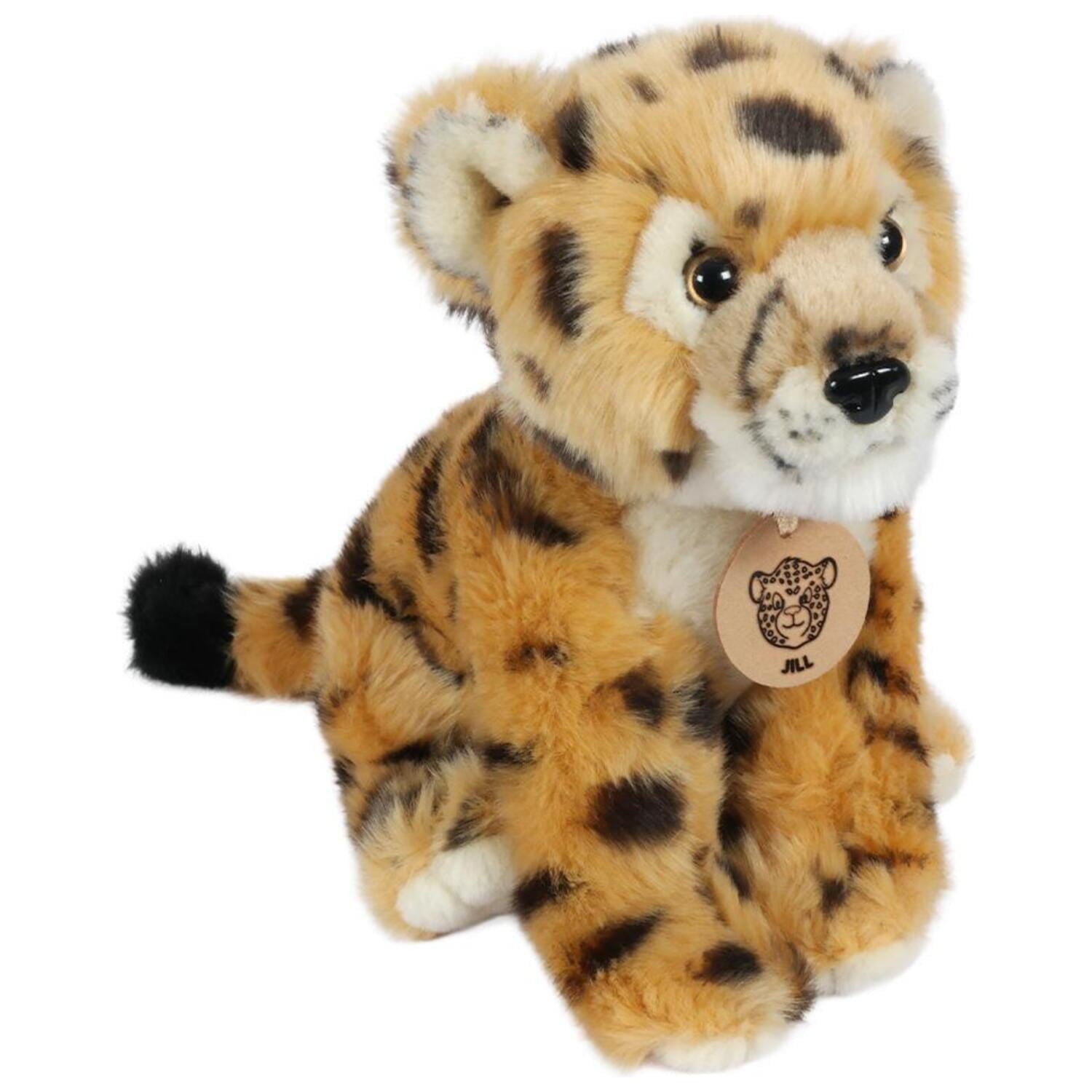 Heunec cheetah knuffel - pluche - 20 cm - jachtluipaard