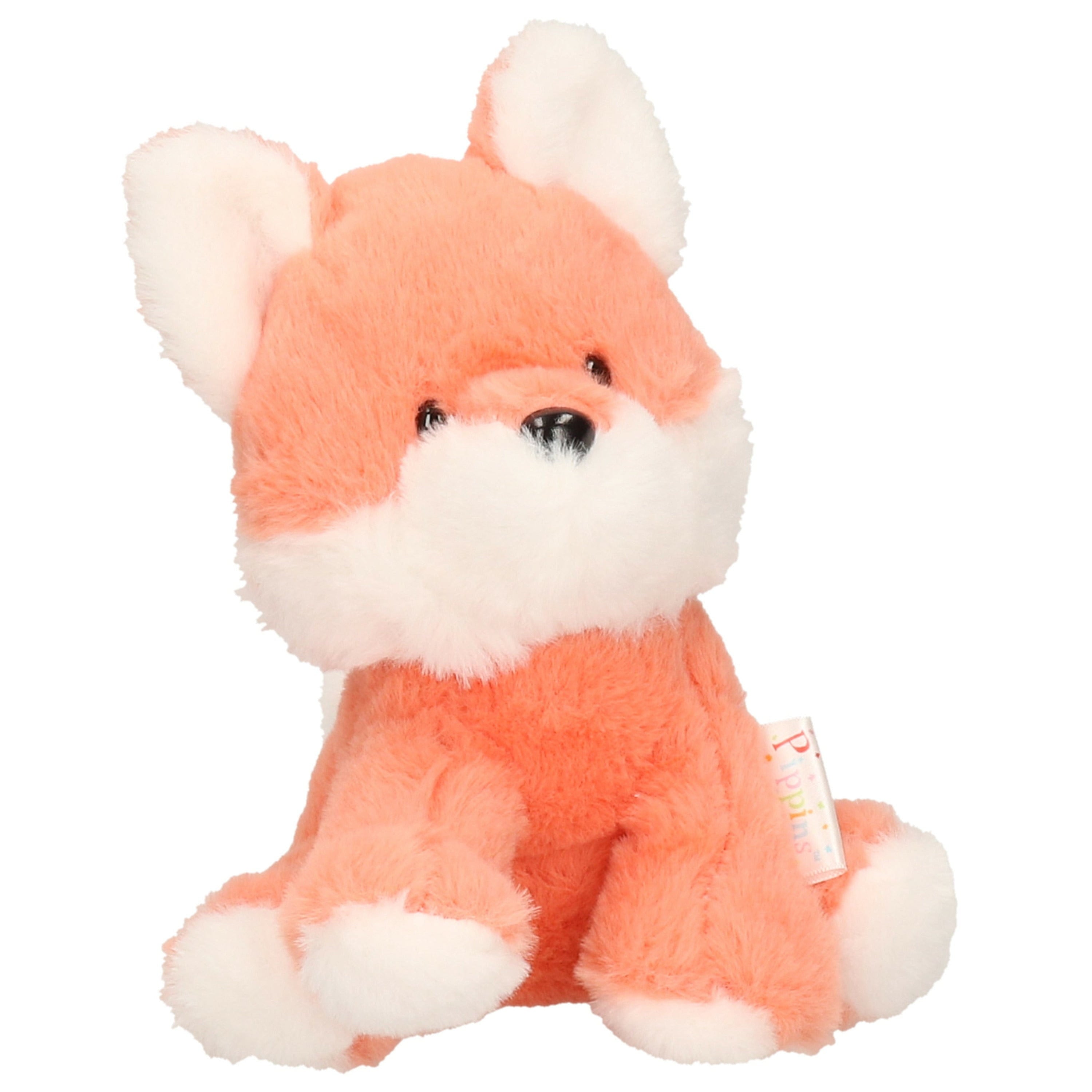 Keel Toys oranje vos knuffel - pluche - 14 cm