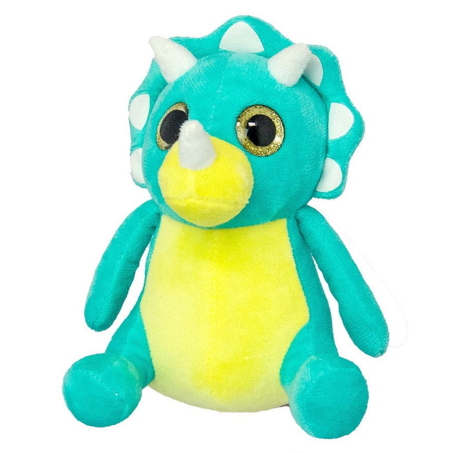 Wild Planet triceratops knuffel - pluche - 19 cm - dino