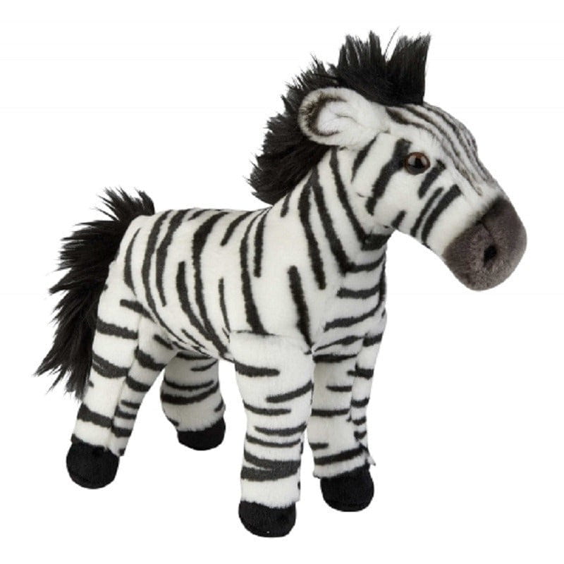 MBW knuffel konijn/haas - pluche - lichtbruin - 18,5 cm