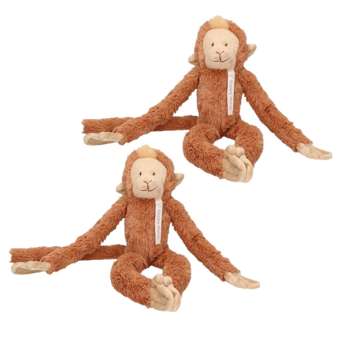 Verjaardag eenhoorn knuffel - pluche - 24 cm - met kaart