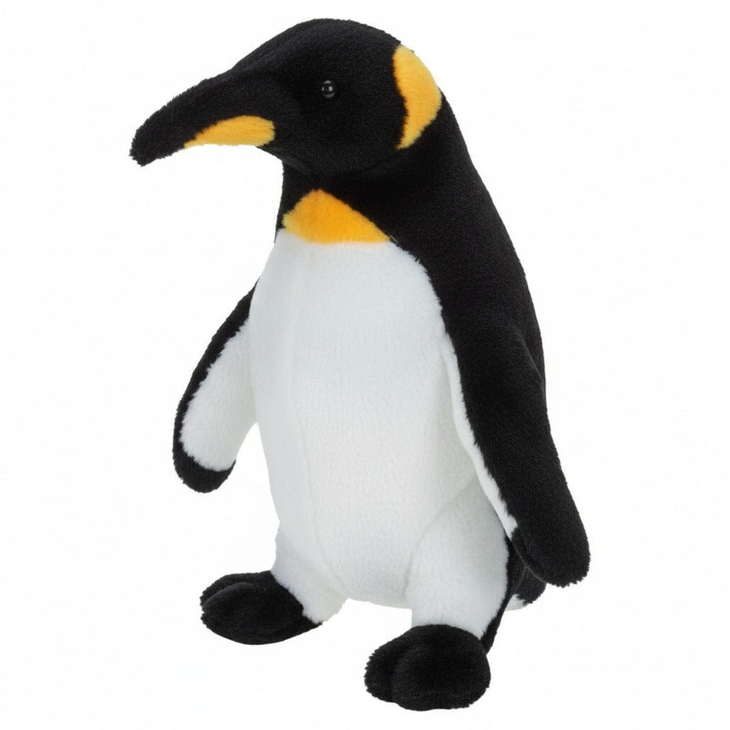Cornelissen koningspinguin knuffel - pluche - zwart/wit - 36 cm - pooldieren