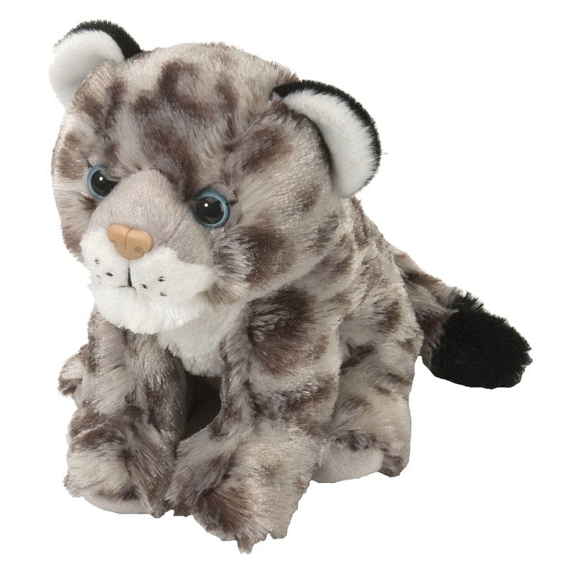 Pluche haas/konijn knuffel - blauw - 15 cm - smartphonehouder