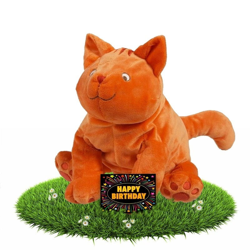 Dikkie Dik knuffel - 43 cm - verjaardagscadeau - gratis kaart