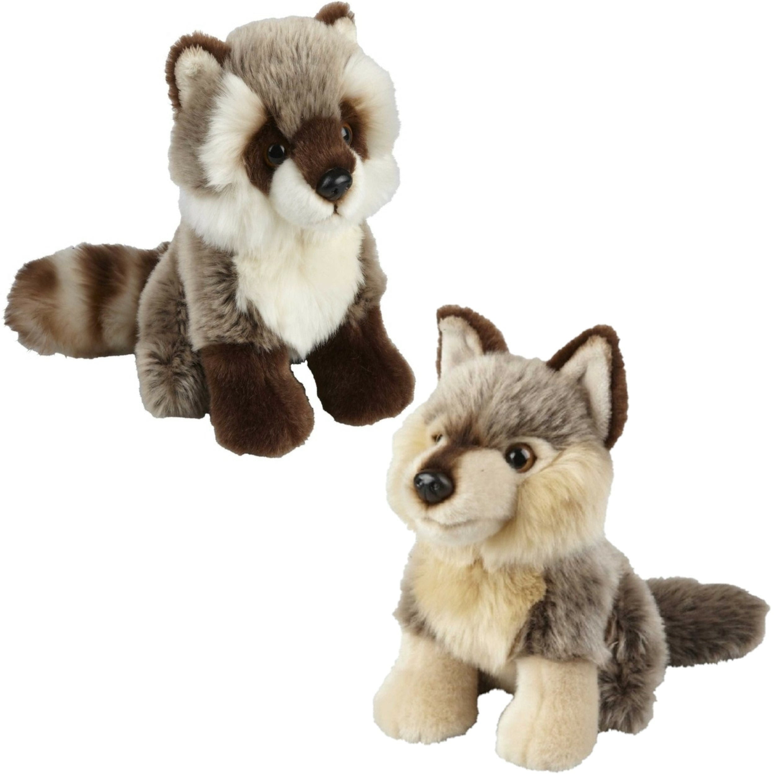 Carl Dick otter knuffel - pluche - 45 cm - bruin/wit