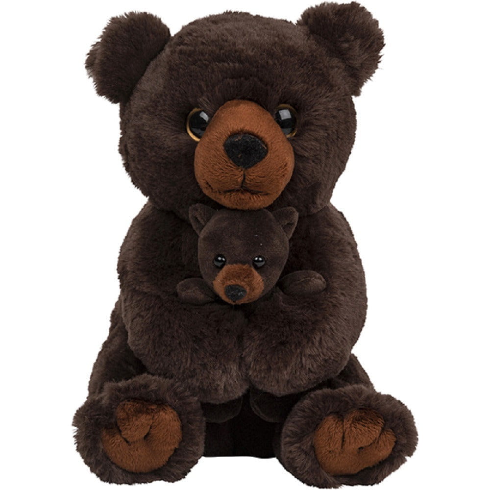 Pluche familie beren knuffels - 22 cm - zachte knuffels