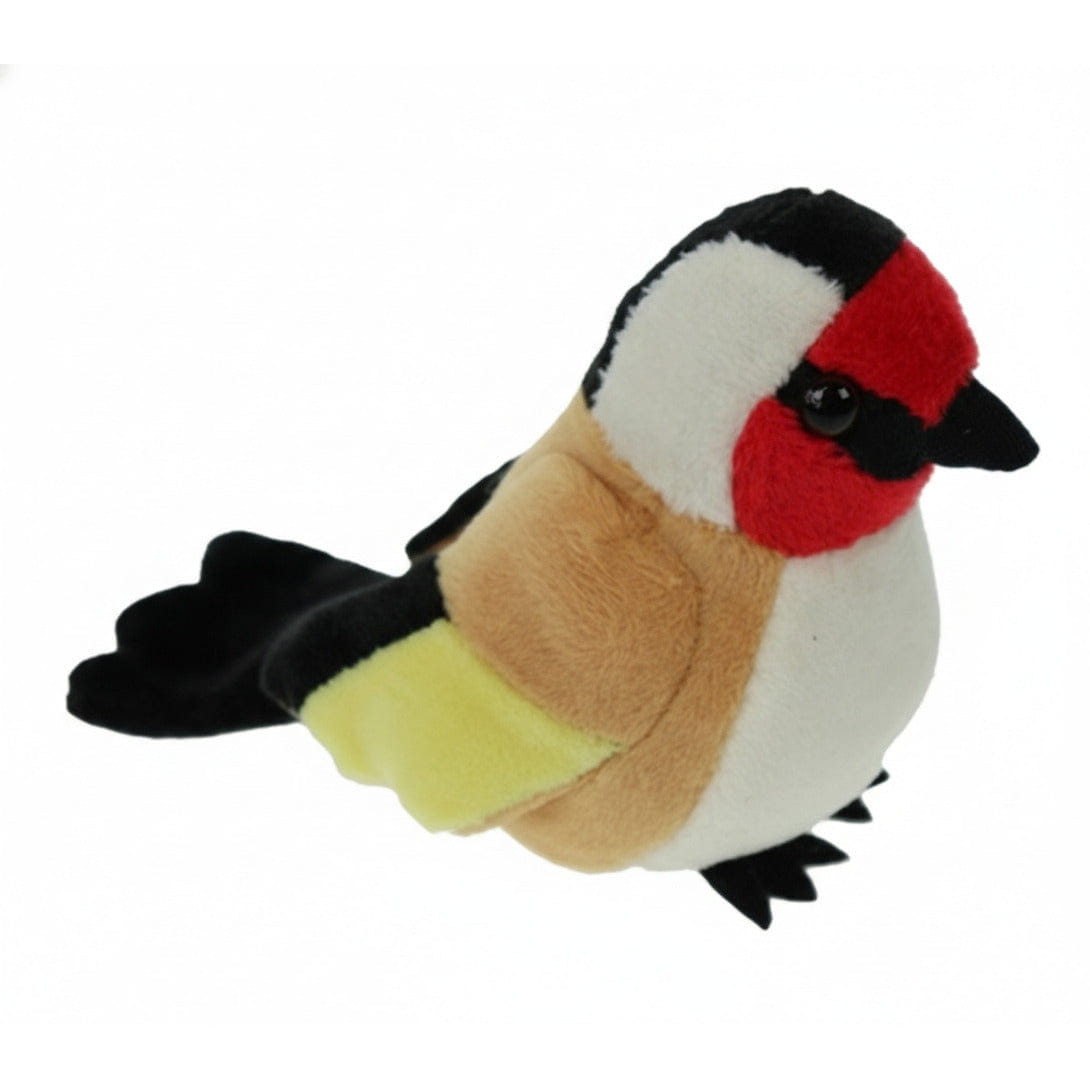 Putter vogel knuffel - pluche - 12 cm - vogels