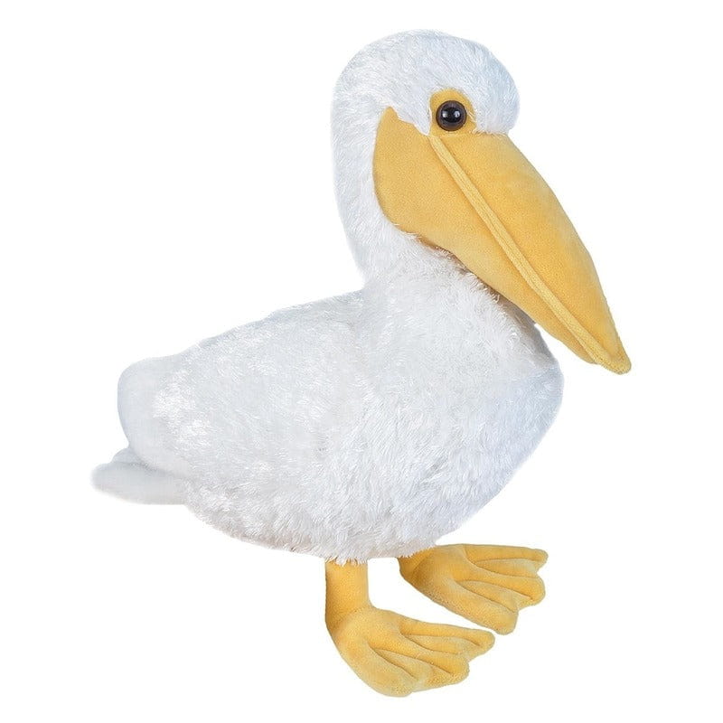 Wild Republic pelikaan knuffel - pluche - 30 cm - wit