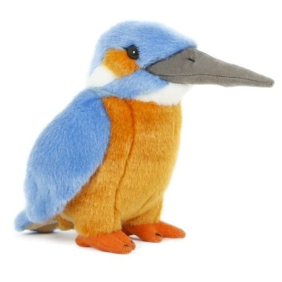 Semo ijsvogel knuffel - pluche - 15 cm - vogel knuffel