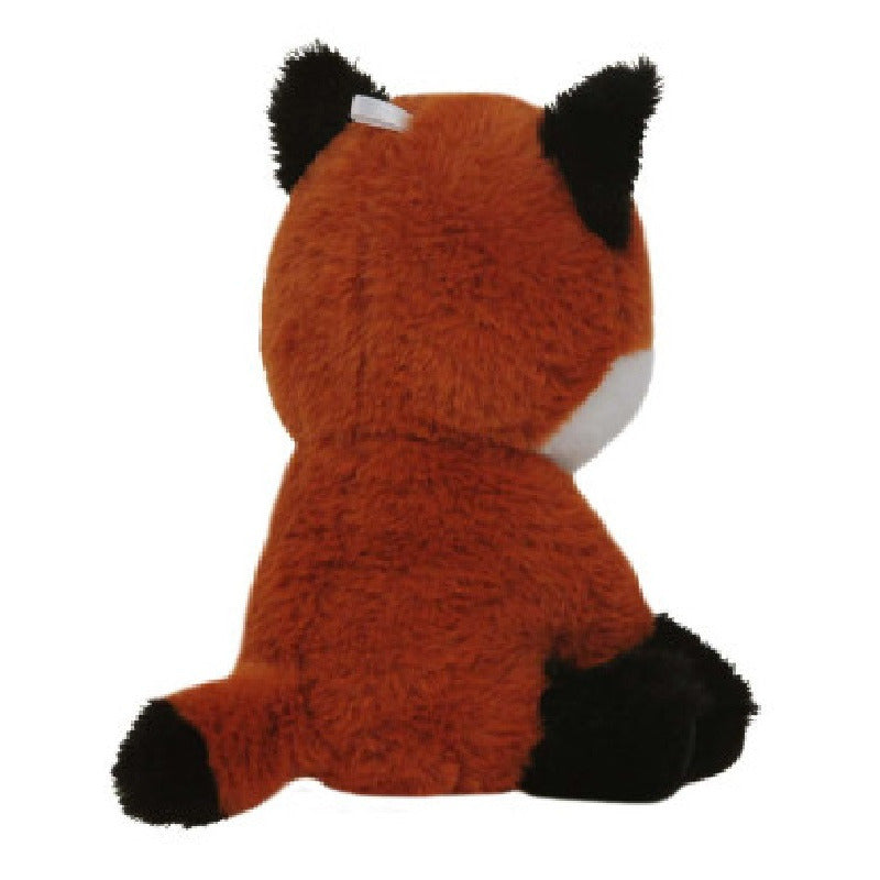 Vleermuis knuffel - pluche - blauw/zwart - 17 cm - glow in the dark