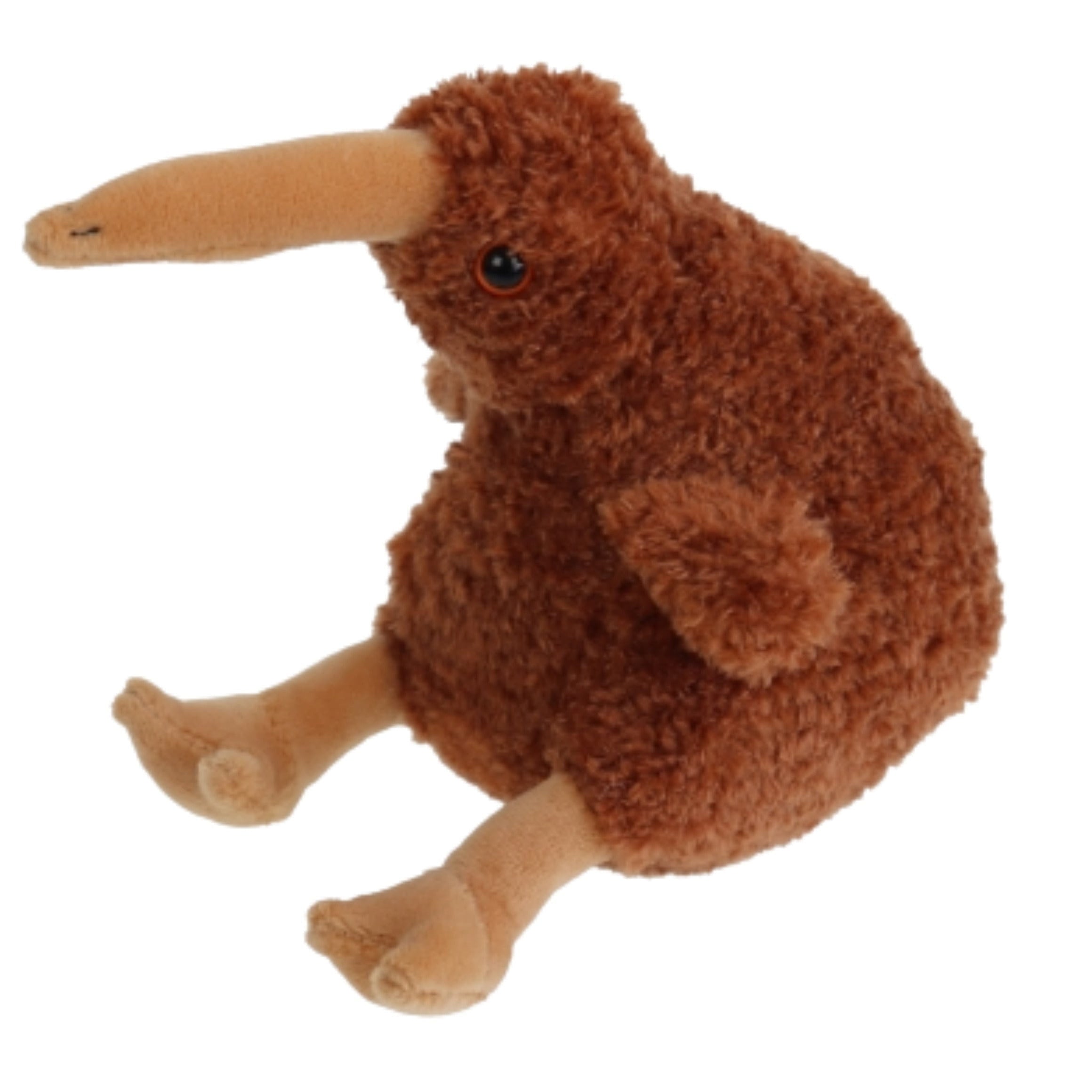 Hansa muis knuffel wit - pluche - 16 cm - muizenknuffel