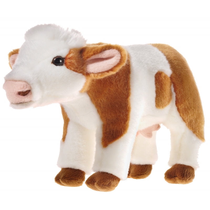 Pluche koe knuffel - boerderijdier - 27 cm - cadeau
