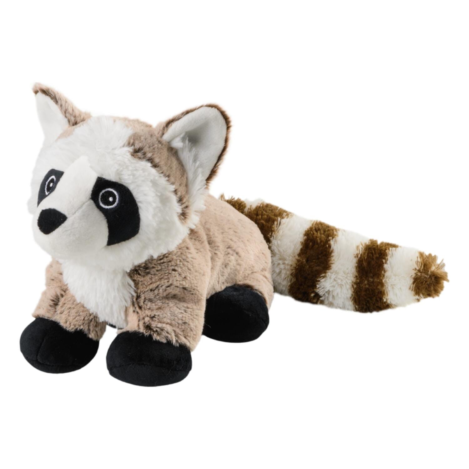 Warmies wasbeer warmteknuffel - bruin/wit - 26 cm - magnetronknuffel