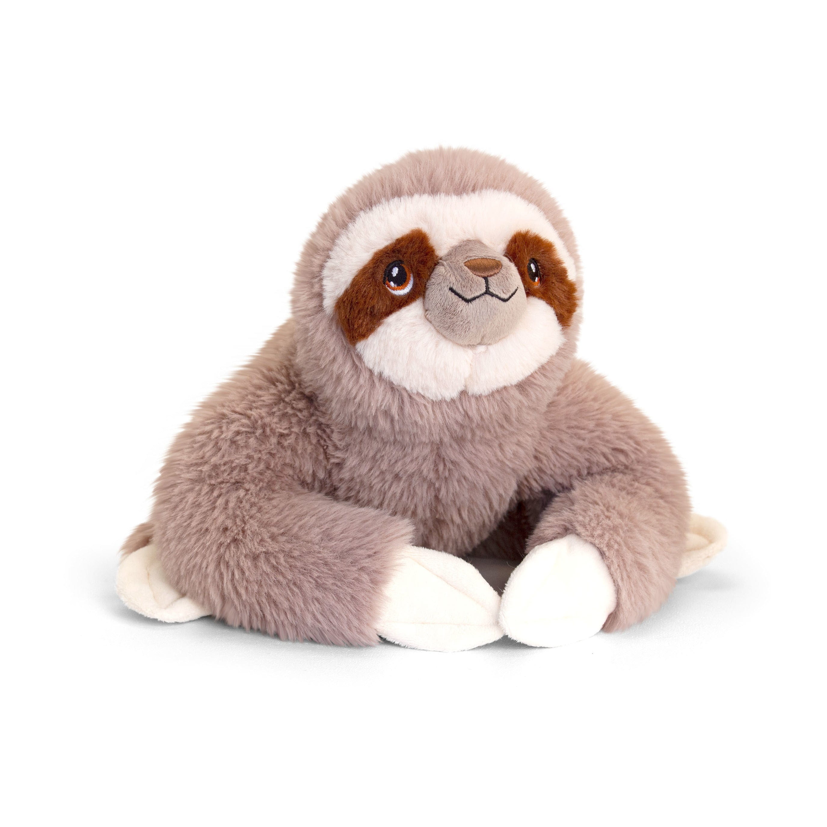 Pluche luiaard knuffel - 25 cm - wilde dieren speelgoed