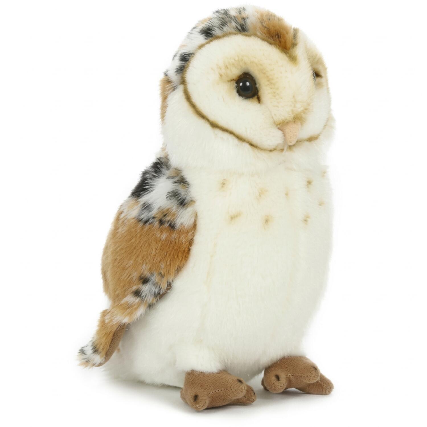 Kerkuil knuffel - pluche - 20 cm - vogel knuffel