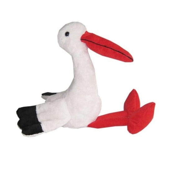 Pluche ooievaar knuffel - pluche - 40 cm - vogel