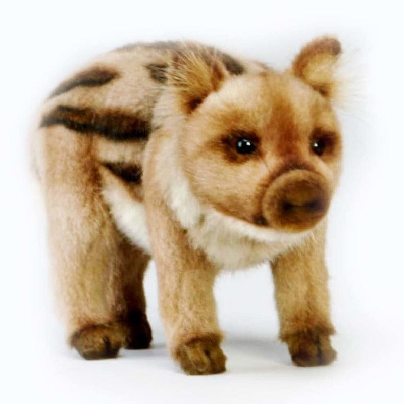 Hansa wild zwijn knuffel - pluche - 23 cm - staand