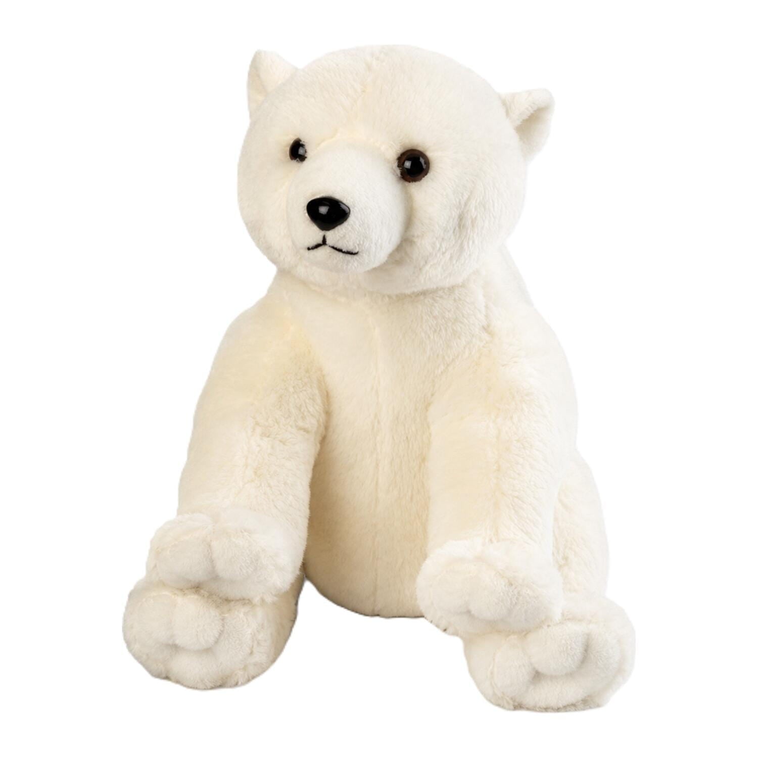 Ravensden ijsbeer knuffel - pluche - 30 cm - noordpool
