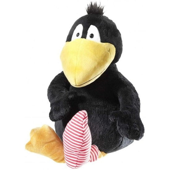 Kleine raaf/kraai knuffel - pluche - 40 cm - cadeau